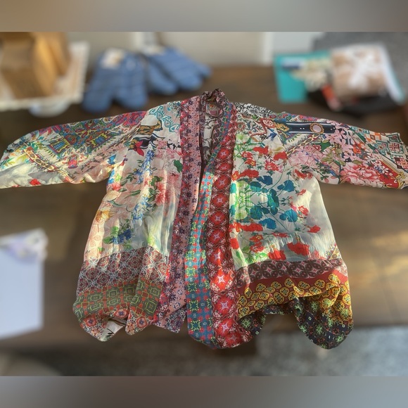 🌸Johnny Was Dream Kimono 1X - Picture 9 of 11